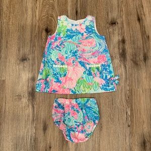 Lilly Pulitzer Dress with matching bloomers